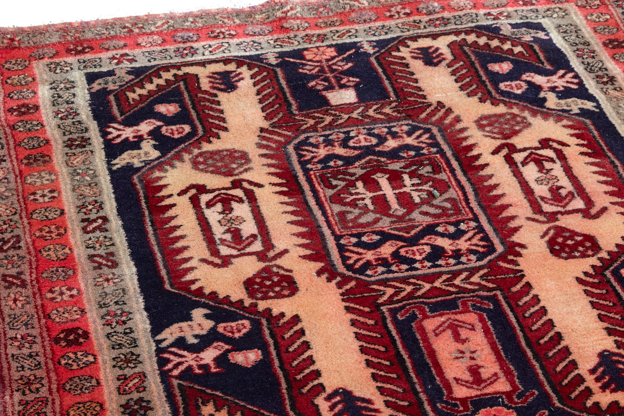 No. 890 Vintage Persian Rug 4' 9